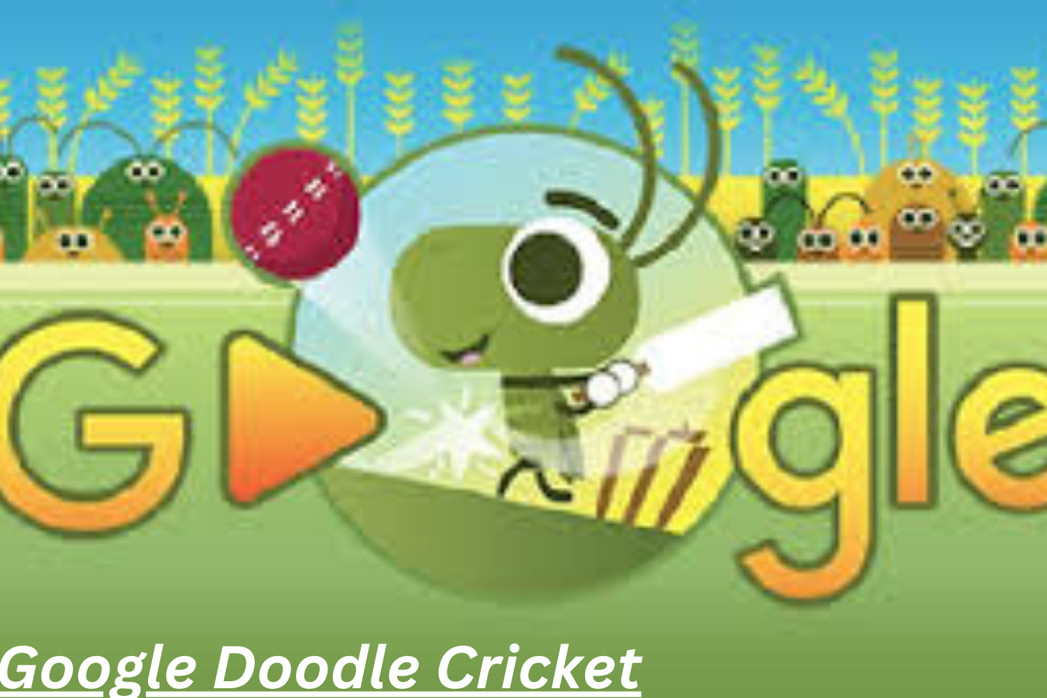 Google Doodle Cricket