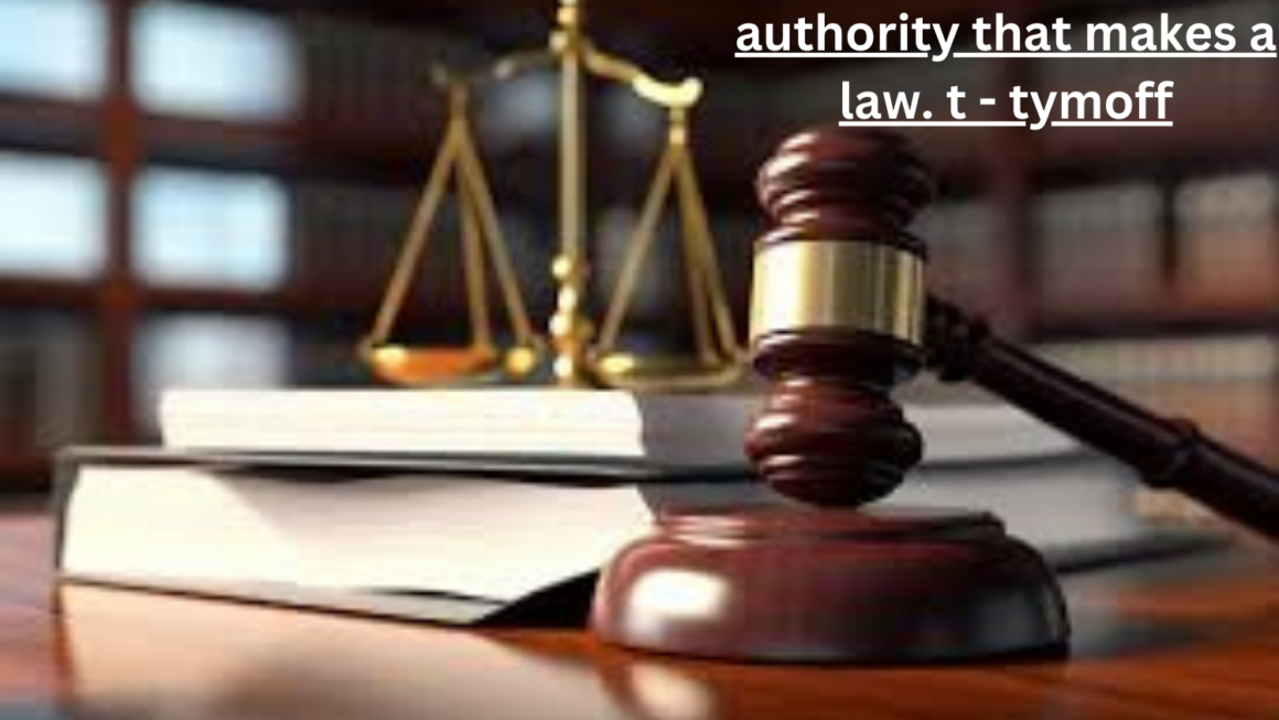 it is not wisdom but authority that makes a law. t - tymoff