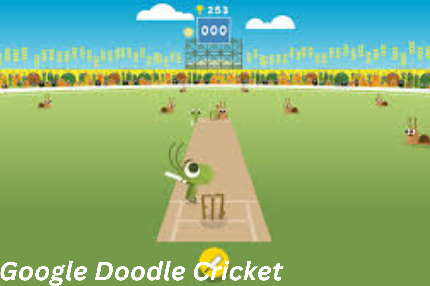 Google Doodle Cricket