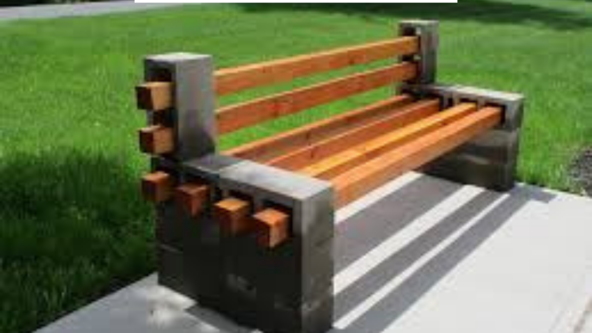 Cinder Block Bench