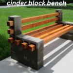 Cinder Block Bench